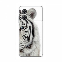 Чехлы с картинками животных Xiaomi Redmi Note 11R Белый Тигр - купить на Floy.com.ua