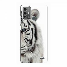 Чехлы с картинками животных ZTE Blade A53 Pro Белый Тигр - купить на Floy.com.ua