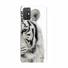 Чехлы с картинками животных ZTE Blade A72 Белый Тигр - купить на Floy.com.ua