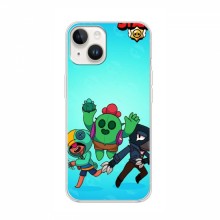 Чехлы Brawl Stars для iPhone 16 (AlphaPrint)