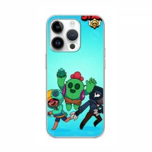 Чехлы Brawl Stars для iPhone 16 Pro (AlphaPrint) Brawl Stars 1 - купить на Floy.com.ua