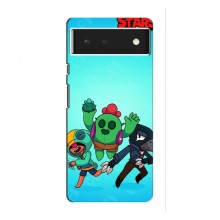 Чехлы Brawl Stars для Google Pixel 6 Pro (AlphaPrint) Brawl Stars 1 - купить на Floy.com.ua