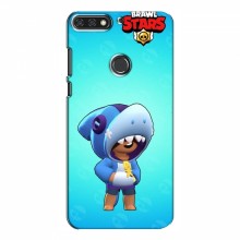 Чехлы Brawl Stars для Huawei Honor 7C Pro (AlphaPrint) Леон - купить на Floy.com.ua