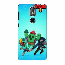 Чехлы Brawl Stars для Nokia 7 (AlphaPrint) Brawl Stars 1 - купить на Floy.com.ua