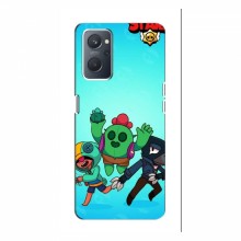 Чехлы Brawl Stars для OPPO A76 (AlphaPrint) Brawl Stars 1 - купить на Floy.com.ua