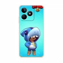 Чехлы Brawl Stars для RealMe C53 (AlphaPrint) Леон - купить на Floy.com.ua