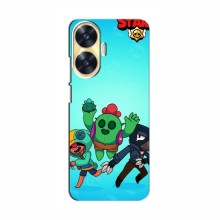 Чехлы Brawl Stars для RealMe C55 (AlphaPrint)