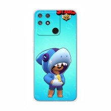 Чехлы Brawl Stars для RealMe NARZO 50A (AlphaPrint) Леон - купить на Floy.com.ua