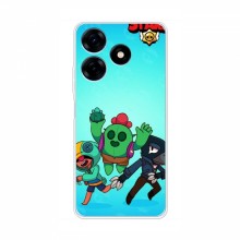 Чехлы Brawl Stars для TECNO Spark 10C (KI5m) (AlphaPrint)