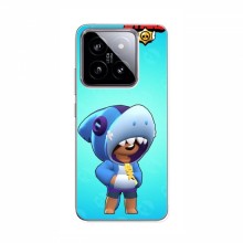 Чехлы Brawl Stars для Xiaomi 14 (AlphaPrint) Леон - купить на Floy.com.ua