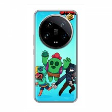 Чехлы Brawl Stars для Xiaomi 14 Ultra (AlphaPrint) Brawl Stars 1 - купить на Floy.com.ua