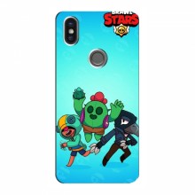 Чехлы Brawl Stars для Xiaomi Mi6X (AlphaPrint) Brawl Stars 1 - купить на Floy.com.ua