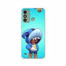 Чехлы Brawl Stars для ZTE Blade A53 (AlphaPrint) Леон - купить на Floy.com.ua