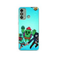 Чехлы Brawl Stars для ZTE Blade A53 (AlphaPrint) Brawl Stars 1 - купить на Floy.com.ua