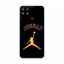 Чехлы для Реалми Нарзо 50А - с картинкой JORDAN (AlphaPrint)