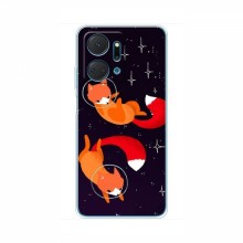 Чехлы с картинкой Лисички для Huawei Honor X7a (VPrint)