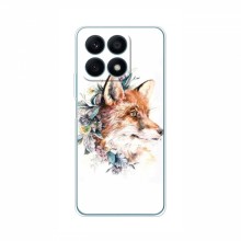 Чехлы с картинкой Лисички для Huawei Honor X8a (VPrint)