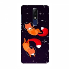 Чехлы с картинкой Лисички для Nokia 5.1 Plus (X5) (VPrint) Лисички космонавты - купить на Floy.com.ua