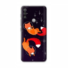 Чехлы с картинкой Лисички для Motorola MOTO E20 (VPrint)