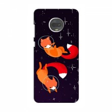 Чехлы с картинкой Лисички для Motorola MOTO G7 (VPrint)