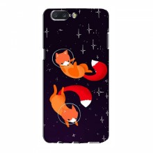 Чехлы с картинкой Лисички для OnePlus 5 (VPrint) Лисички космонавты - купить на Floy.com.ua