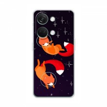 Чехлы с картинкой Лисички для OnePlus Nord 3 5G (VPrint) Лисички космонавты - купить на Floy.com.ua