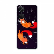 Чехлы с картинкой Лисички для OnePlus Nord 4 (VPrint) Лисички космонавты - купить на Floy.com.ua