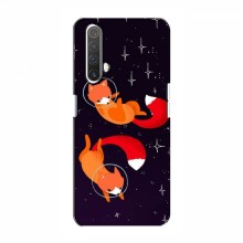 Чехлы с картинкой Лисички для RealMe X3 (VPrint) Лисички космонавты - купить на Floy.com.ua
