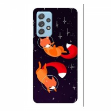 Чехлы с картинкой Лисички для Samsung Galaxy A23 (VPrint) Лисички космонавты - купить на Floy.com.ua
