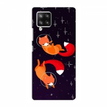 Чехлы с картинкой Лисички для Samsung Galaxy A42 (5G) (VPrint) Лисички космонавты - купить на Floy.com.ua