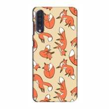 Чехлы с картинкой Лисички для Samsung Galaxy A50 2019 (A505F) (VPrint) Много лисичек - купить на Floy.com.ua
