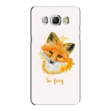 Чехлы с картинкой Лисички для Samsung J5 2016, J510, J5108 (VPrint) - купить на Floy.com.ua