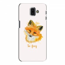 Чехлы с картинкой Лисички для Samsung J6 Plus, J6 Плюс 2018 (J610) (VPrint) - купить на Floy.com.ua