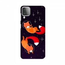 Чехлы с картинкой Лисички для Samsung Galaxy M12 (VPrint) Лисички космонавты - купить на Floy.com.ua