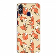 Чехлы с картинкой Лисички для Samsung Galaxy M40 (VPrint)