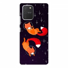 Чехлы с картинкой Лисички для Samsung Galaxy S10 Lite (VPrint) Лисички космонавты - купить на Floy.com.ua