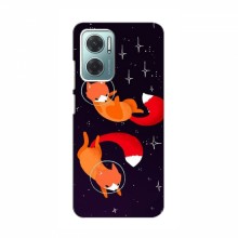 Чехлы с картинкой Лисички для Xiaomi Redmi Note 11E (VPrint) Лисички космонавты - купить на Floy.com.ua