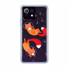Чехлы с картинкой Лисички для Xiaomi 11 Lite 5G (VPrint)