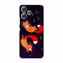 Чехлы с картинкой Лисички для Xiaomi POCO M6s (VPrint) Лисички космонавты - купить на Floy.com.ua