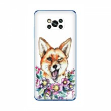 Чехлы с картинкой Лисички для Xiaomi POCO X3 (VPrint) Веселая лисичка - купить на Floy.com.ua