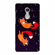 Чехлы с картинкой Лисички для Xiaomi Redmi 5 (VPrint) Лисички космонавты - купить на Floy.com.ua