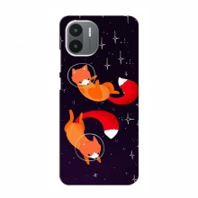 Чехлы с картинкой Лисички для Xiaomi Redmi A2 (VPrint) Лисички космонавты - купить на Floy.com.ua