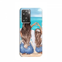 Чехлы для OnePlus Nord N20 SE - с картинкой (Модные) (AlphaPrint) Мама и дочь - купить на Floy.com.ua