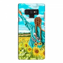 Чехлы для Samsung Note 9 - с картинкой (Модные) (AlphaPrint) Девушка на поле - купить на Floy.com.ua
