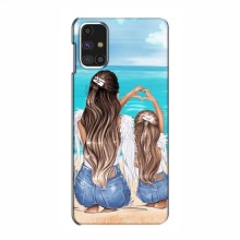 Чехлы для Samsung Galaxy M31s - с картинкой (Модные) (AlphaPrint) Мама и дочь - купить на Floy.com.ua