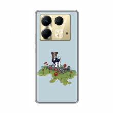 Чехлы с картинкой собаки Патрон для Инфиникс Ноут 40 (AlphaPrint) - купить на Floy.com.ua