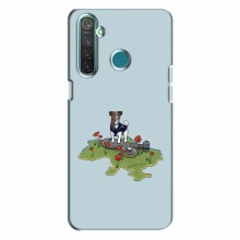 Чехлы с картинкой собаки Патрон для Реалми 5 Про (AlphaPrint)