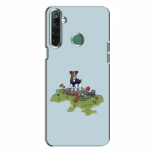 Чехлы с картинкой собаки Патрон для Реалми 6i (AlphaPrint)