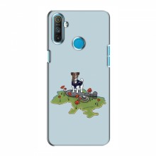 Чехлы с картинкой собаки Патрон для Реалми С3 (AlphaPrint)