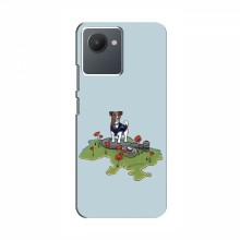Чехлы с картинкой собаки Патрон для Реалми С30 (AlphaPrint)